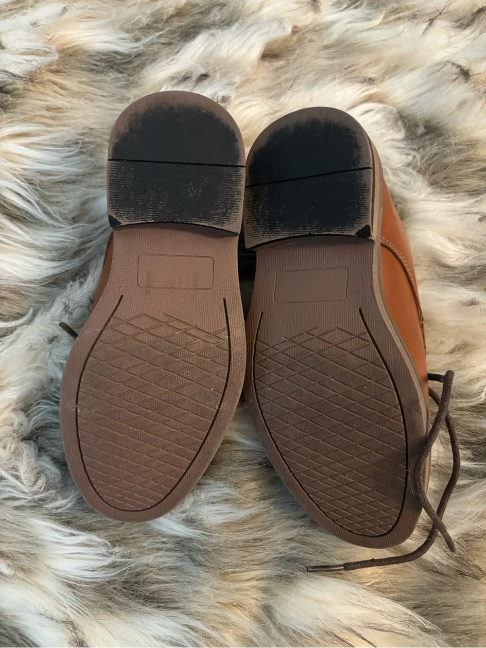 Brown Toddler Dress Shoe Sz: 12